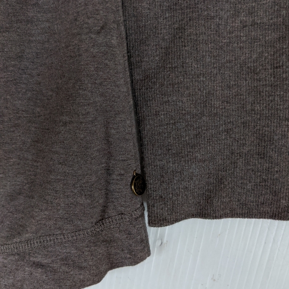 SOFT SURROUNDINGS cowl neck damask tan sweater - Picture 10 of 12